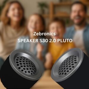 Zebronics Pluto S30 – 2.0 Channel Wired Multimedia Speaker System