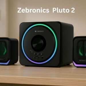 Zebronics Pluto 2 – 2.1 Channel Bluetooth USB Desktop Speaker