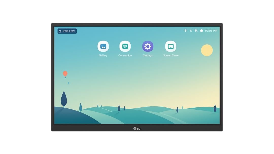 LG 65TR3DK – 65″ CreateBoard 4K UHD Interactive Touch Display