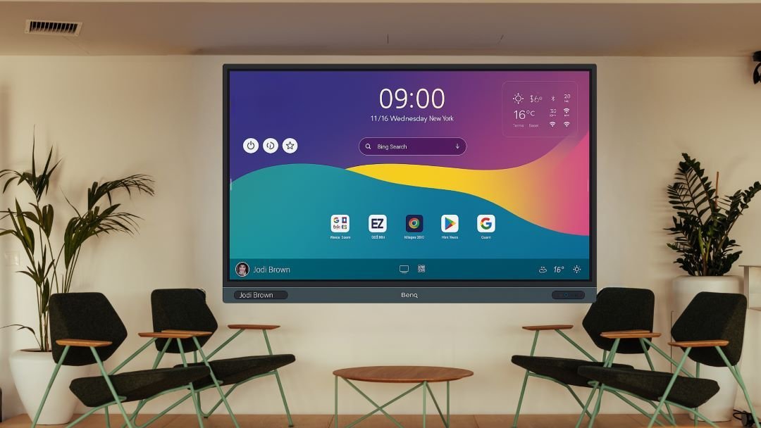 BenQ RE6504 – 65″ RE Series 4K UHD Interactive Flat Panel for Education - Image 2